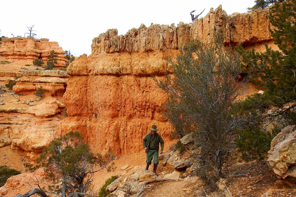 Prof. Davis P. Beache somewhere in Utah