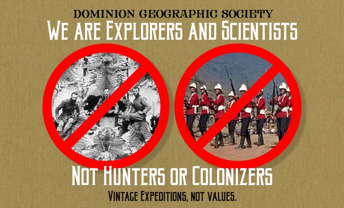 Vintage Expeditions, Not Values